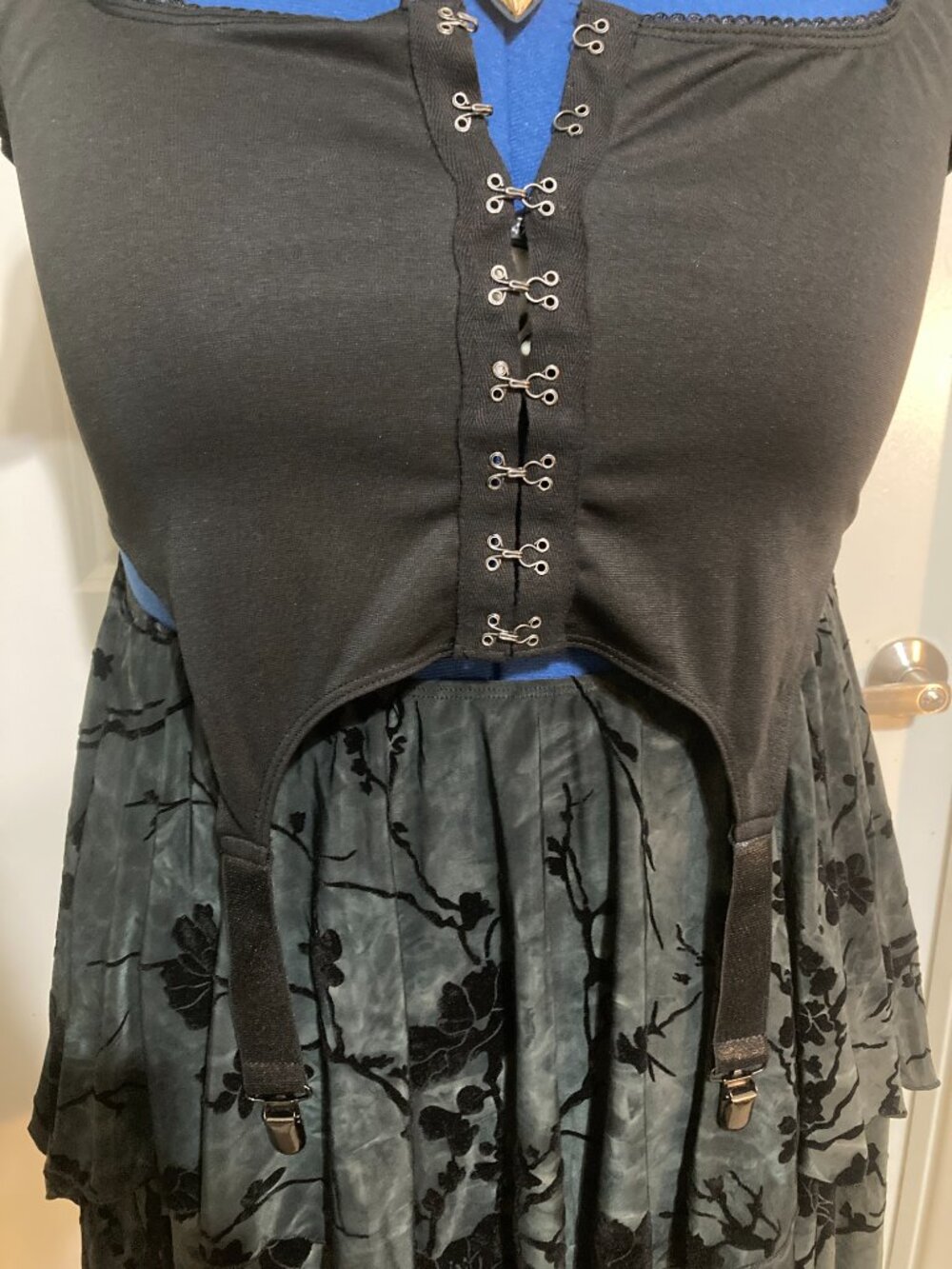 Dolls Kill Current Mood Beautiful Disaster Handkerchief Dress - Picture 6 of 8